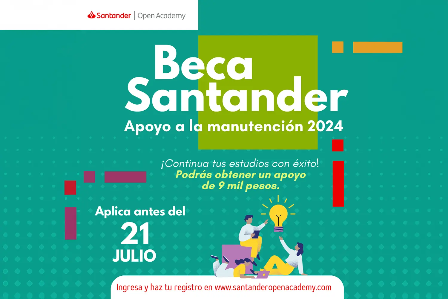 Programa Becas Santander Apoyo a la Manutención 2024