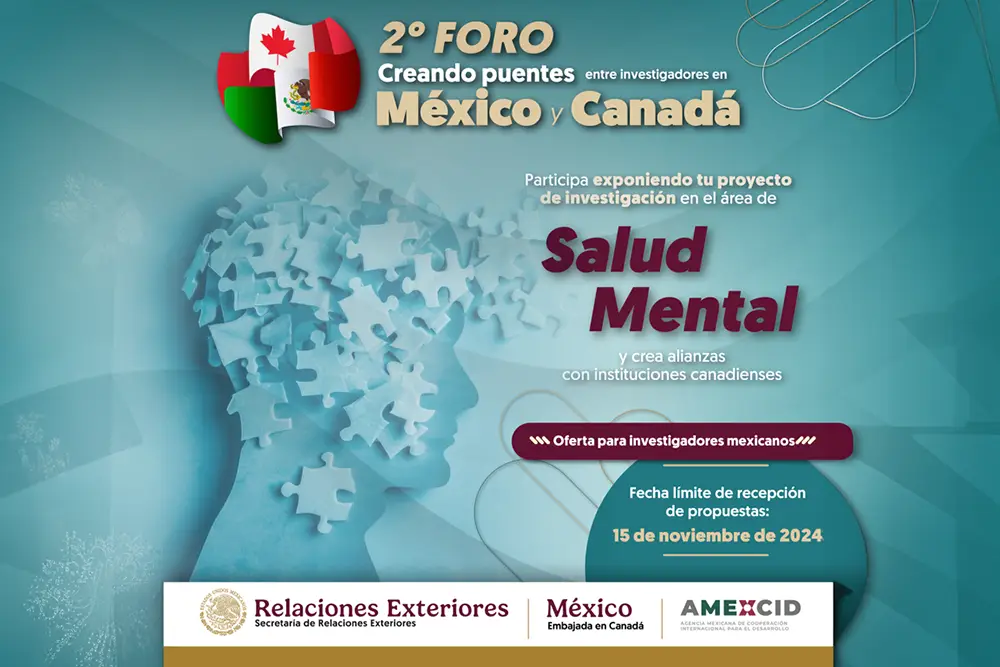 Convocatoria al 2do Foro Creando Puentes entre investigadores en México y Canadá