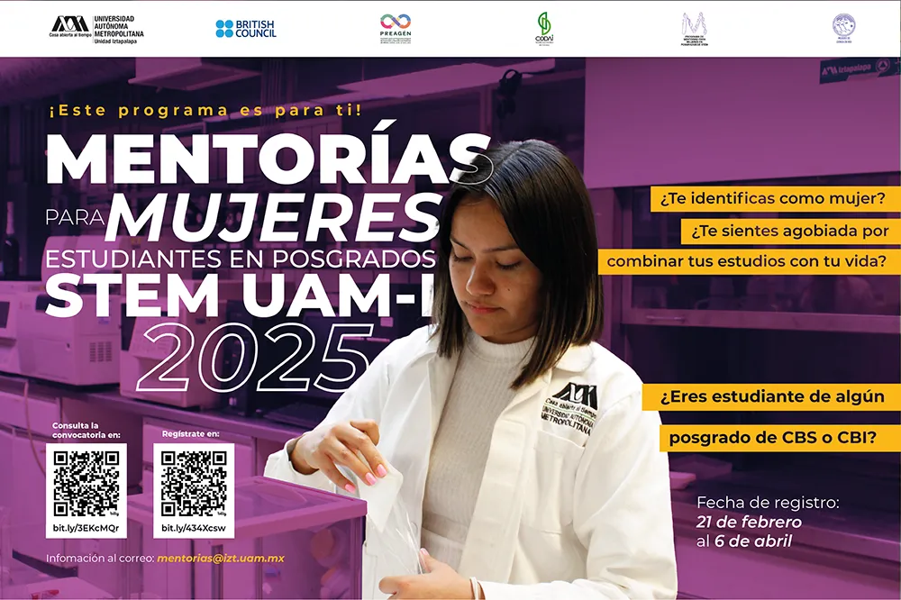 Programa de Mentorías para Mujeres Estudiantes en Posgrados STEM